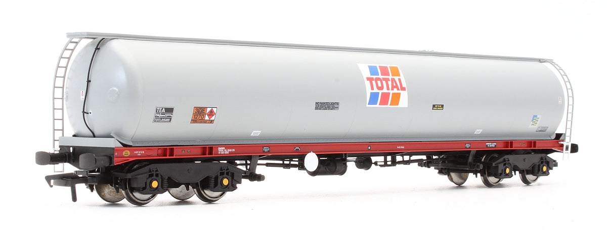 Pre-Owned 102T TEA Bogie Tank Wagon TOTAL (Grey) Triple Pack