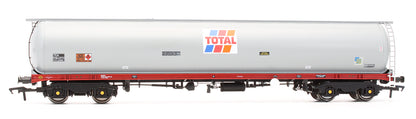 Pre-Owned 102T TEA Bogie Tank Wagon TOTAL (Grey) Triple Pack