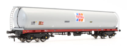 Pre-Owned 102T TEA Bogie Tank Wagon TOTAL (Grey) Triple Pack