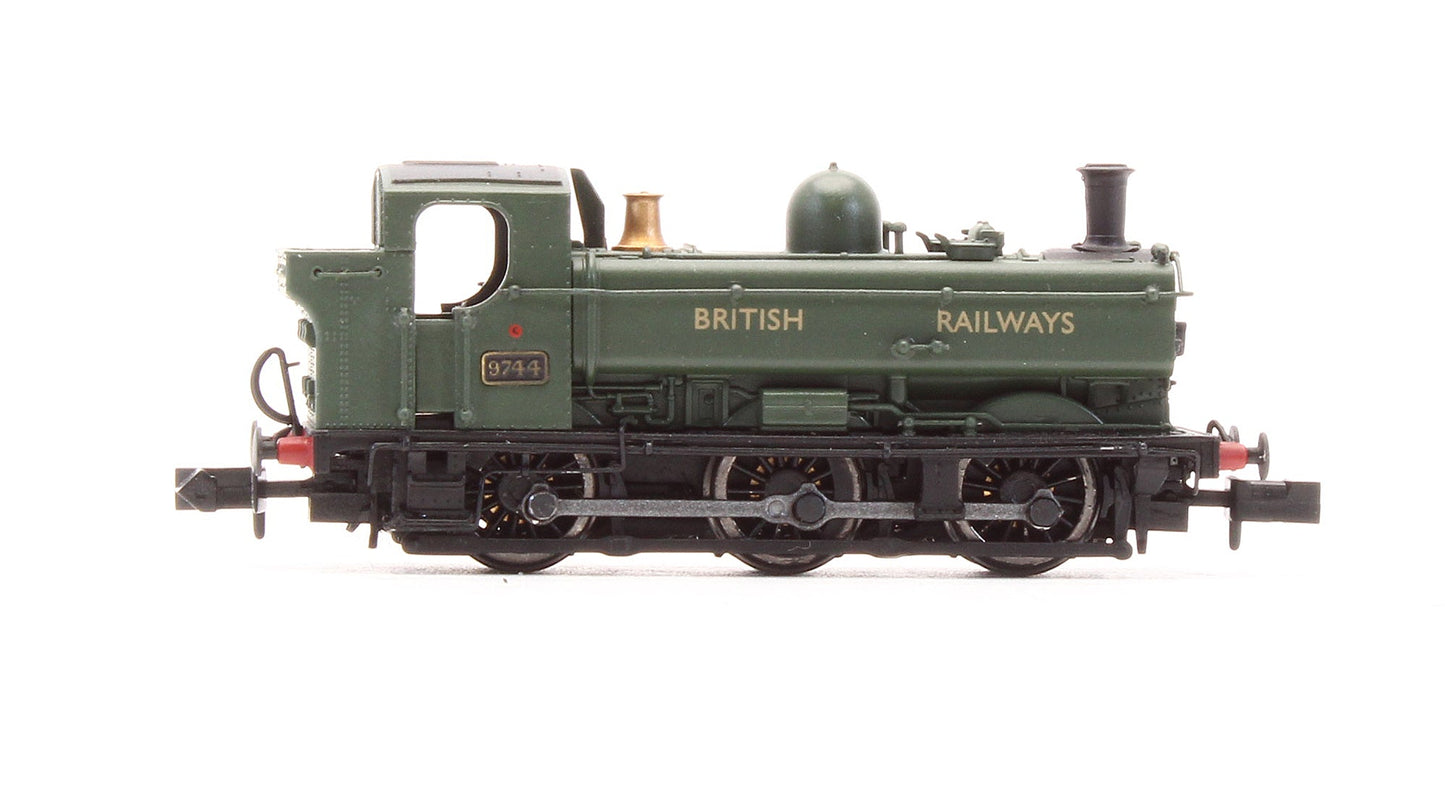 Pre-Owned 2S-007-013D British Railways Green 0-6-0 Pannier '9744' Steam Locomotive - DCC Fitted
