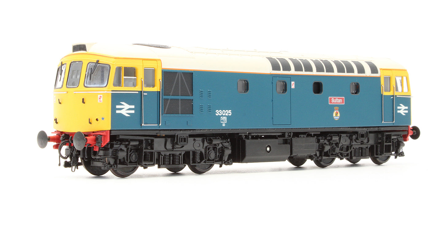 Pre-Owned Class 33 BR Blue 33025 'Sultan' Diesel Locomotive