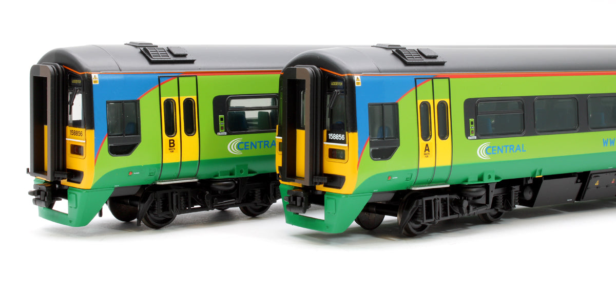 Class 158 2-Car DMU 158856 Central Trains - DCC Sound