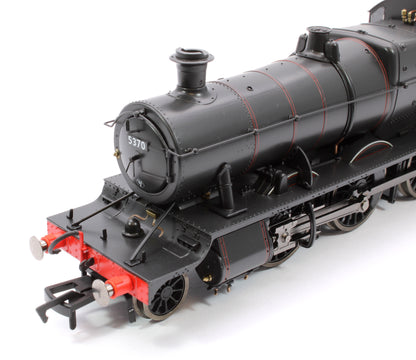 GWR 43xx 2-6-0 Mogul 5370 BR Lined Black Early Crest Steam Locomotive - DCC Sound