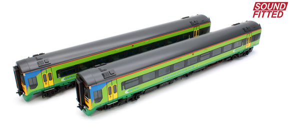 Class 158 2-Car DMU 158856 Central Trains - DCC Sound