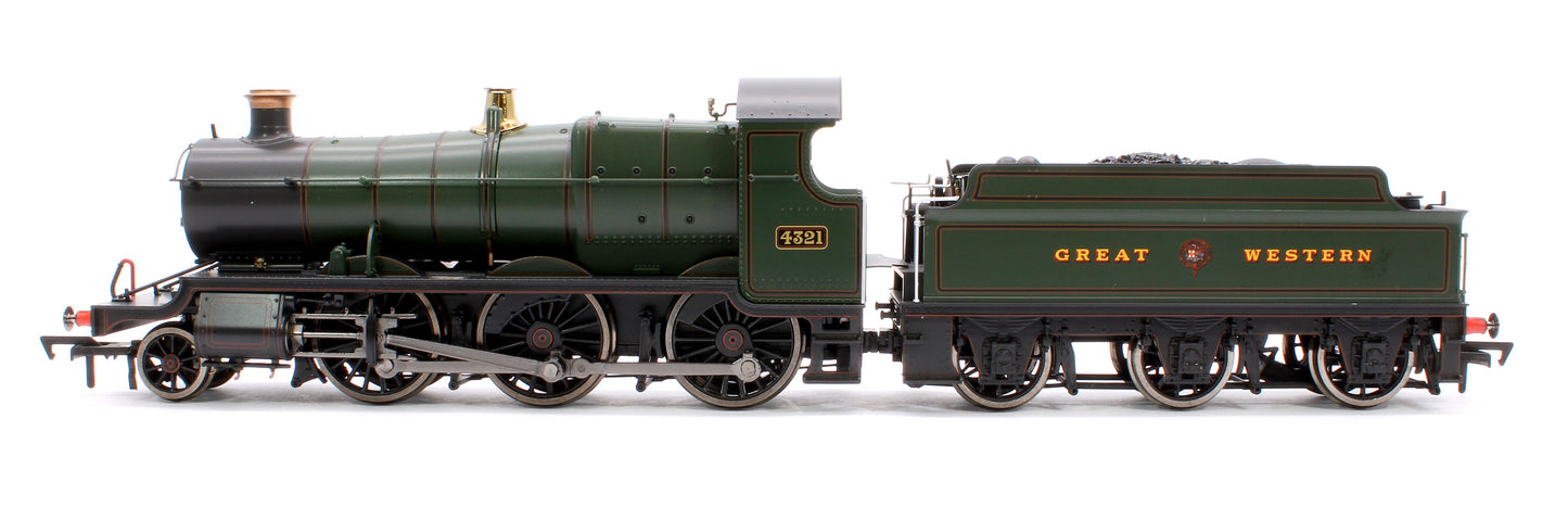 Pre-Owned 4S-043-009 GWR 43xx 2-6-0 Mogul 4321 Lined & Lettered Great Crest Western Steam Locomotive