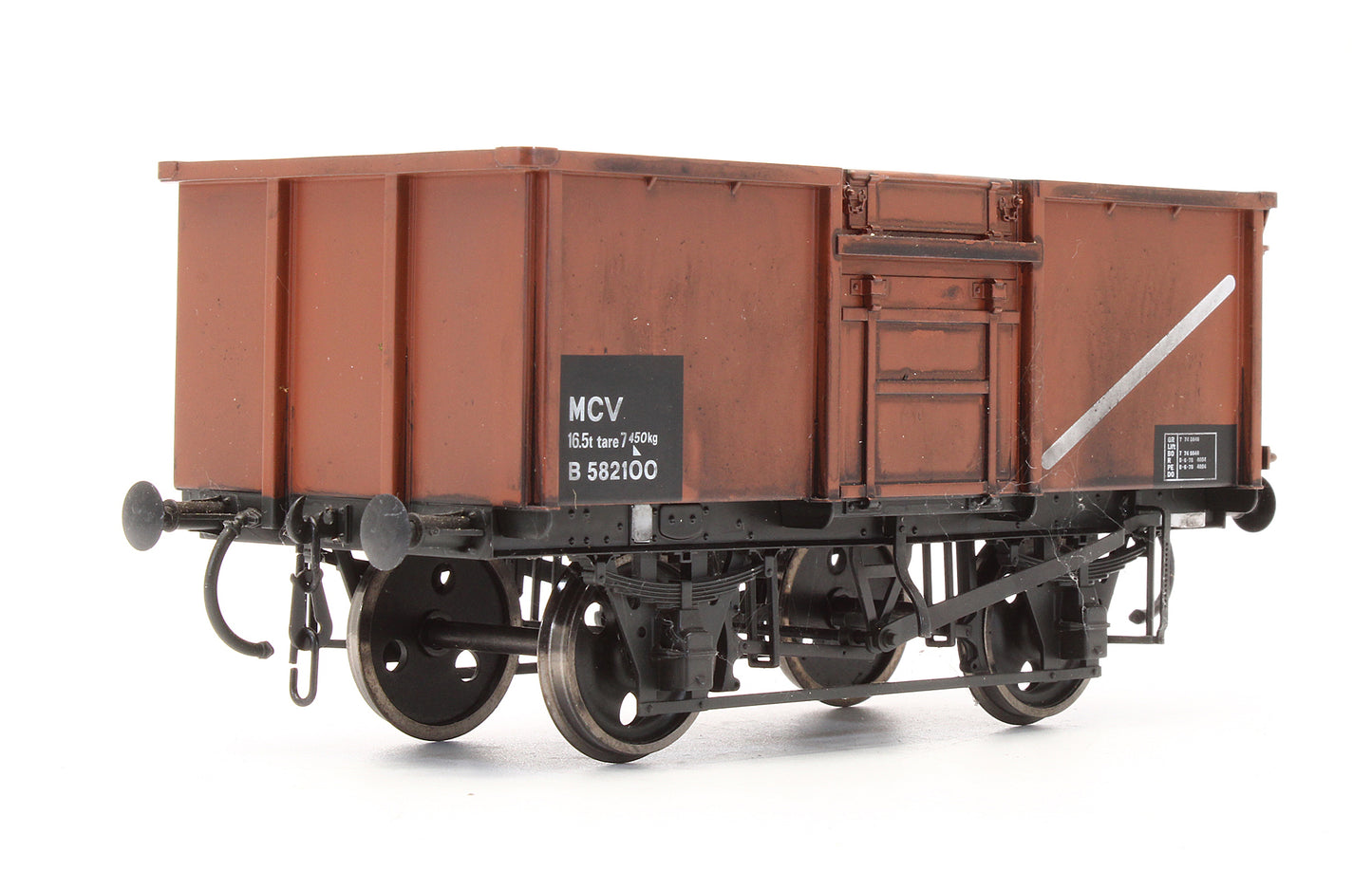 Pre-Owned 7F-030-009 16T Steel Mineral Welded BR Bauxite B582100 Dg 1/108 - Custom Weathered