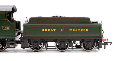 Pre-Owned 4S-043-009 GWR 43xx 2-6-0 Mogul 4321 Lined & Lettered Great Crest Western Steam Locomotive