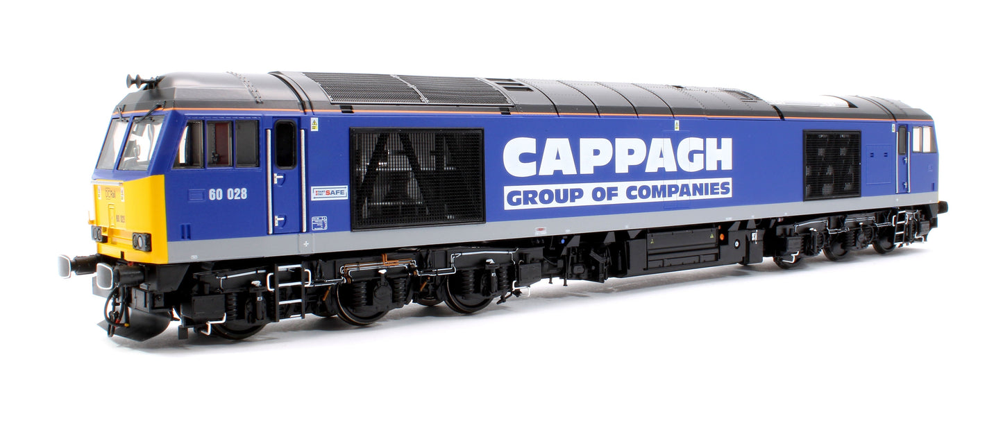Pre-Owned CM-60028-CB-SOUND Class 60 028 Cappagh Blue Diesel Electric Locomotive - DCC Sound