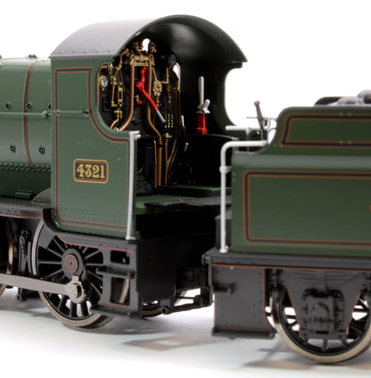 GWR 43xx 2-6-0 Mogul 4321 Lined & Lettered Great Crest Western Steam Locomotive