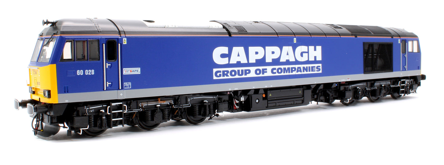 Pre-Owned CM-60028-CB-SOUND Class 60 028 Cappagh Blue Diesel Electric Locomotive - DCC Sound