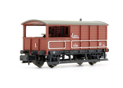 Pre-Owned 20 Ton Toad Brake Van BR Bauxite