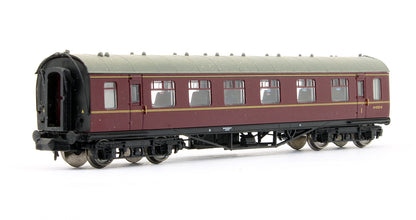 Pre-Owned 374-852 Stanier Composite First & Second Coach BR Maroon 'M9755M'