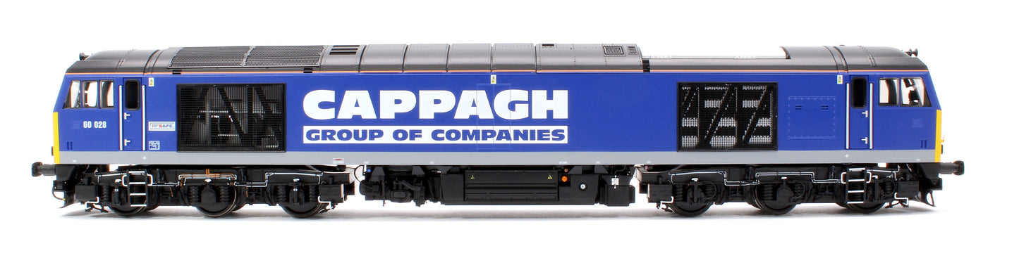 Pre-Owned CM-60028-CB-SOUND Class 60 028 Cappagh Blue Diesel Electric Locomotive - DCC Sound