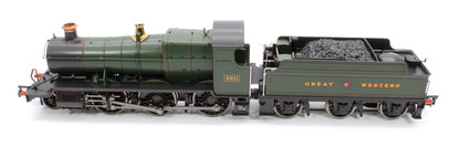 GWR 43xx 2-6-0 Mogul 4321 Lined & Lettered Great Crest Western Steam Locomotive - DCC Fitted