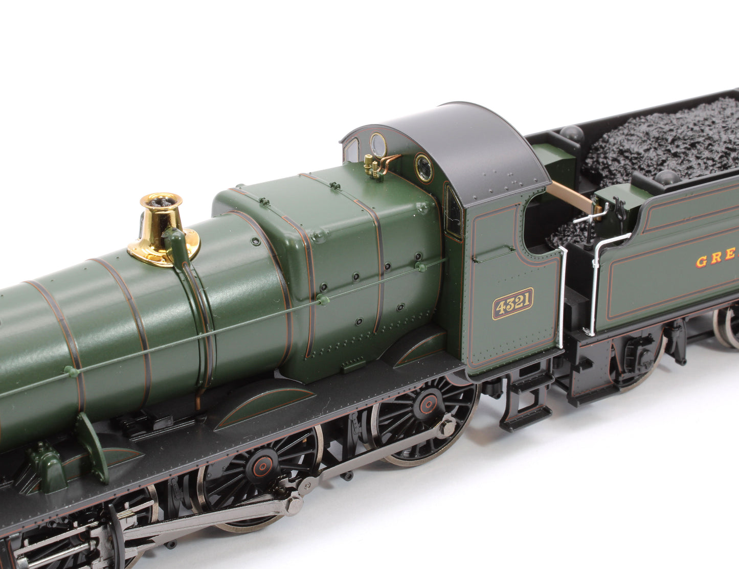 GWR 43xx 2-6-0 Mogul 4321 Lined & Lettered Great Crest Western Steam Locomotive - DCC Sound