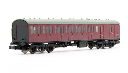 Pre-Owned MK1 Suburban Brake End Coach BR Crimson 'M 43140'