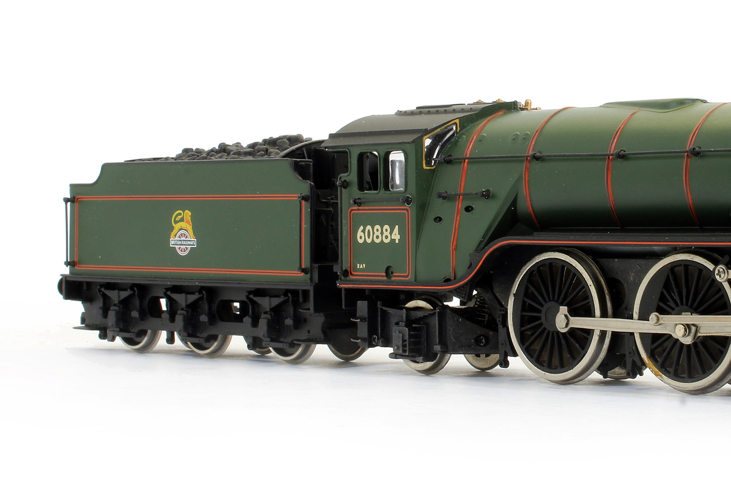 Pre-Owned V2 BR Green '60884' Early Emblem Steam Locomotive