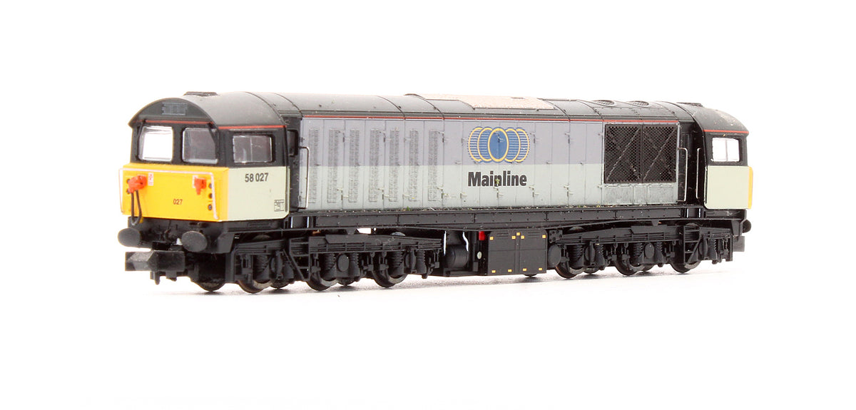 Pre-Owned Class 58027 Triple Grey Mainline Diesel Locomotive