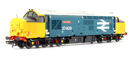 Pre-Owned Class 37/4 37409 'Lord Hinton' BR Blue Large Logo Diesel Locomotive