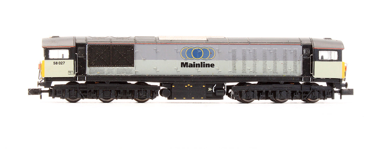 Pre-Owned Class 58027 Triple Grey Mainline Diesel Locomotive