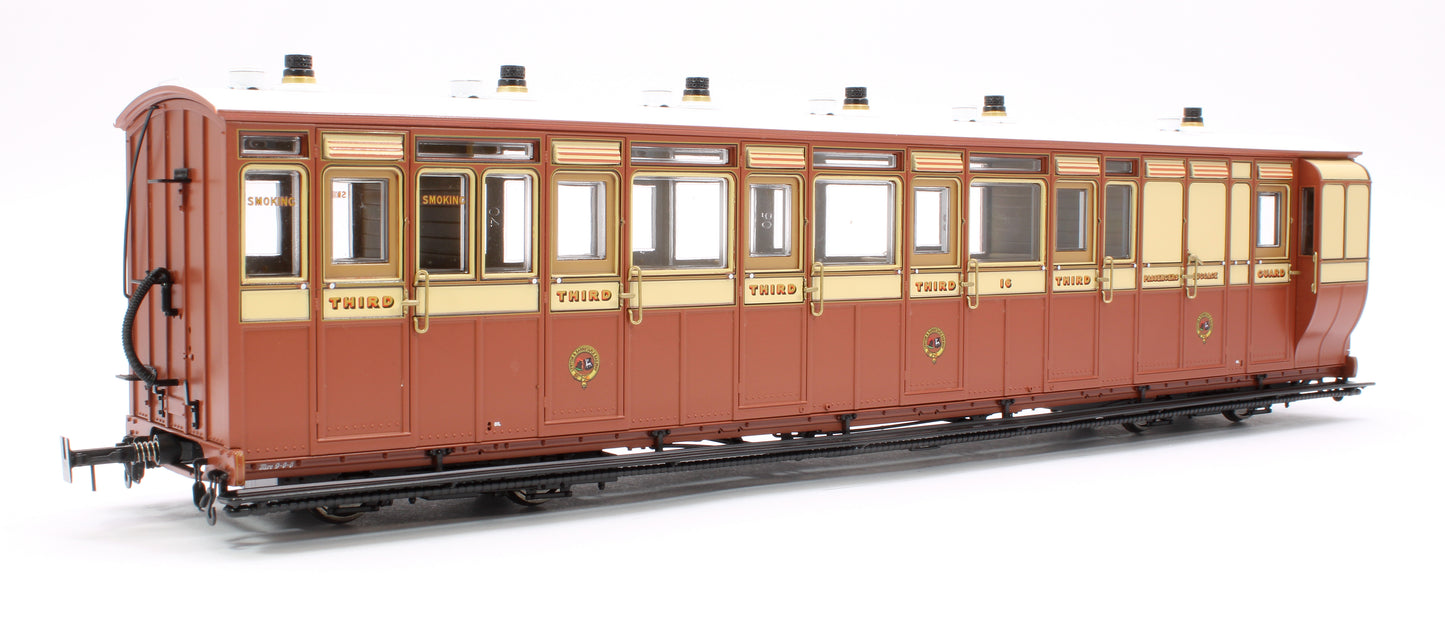 Lynton & Barnstaple Brake 3rd No.16 1898-1902 DCC Fitted