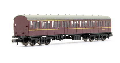 Pre-Owned MK1 57ft Suburban Open 2nd Maroon Coach 'W 48029'