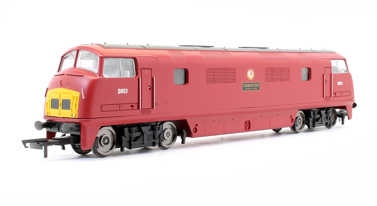 Pre-Owned RailRoad BR Maroon Class 42 'Thruster' D853 Diesel Locomotive