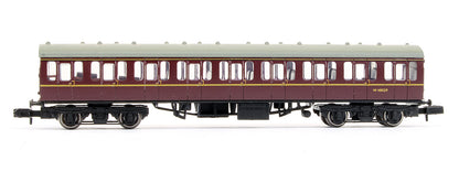 Pre-Owned MK1 57ft Suburban Open 2nd Maroon Coach 'W 48029'