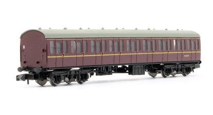 Pre-Owned MK1 57ft Suburban Compartment 2nd Maroon Coach 'W 46073'