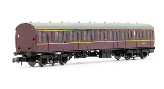 Pre-Owned MK1 57ft Suburban Compartment 2nd Maroon Coach 'W 46073'