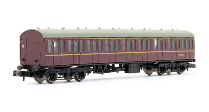 Pre-Owned MK1 57ft Suburban Compartment 2nd Maroon Coach 'W 46073'
