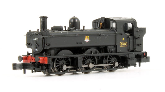 Pre-Owned 371-986 Class 64XX Pannier Tank 6417 BR Black Early Emblem Steam Locomotive