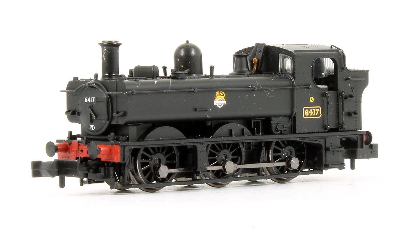 Pre-Owned 371-986 Class 64XX Pannier Tank 6417 BR Black Early Emblem Steam Locomotive - DCC Fitted
