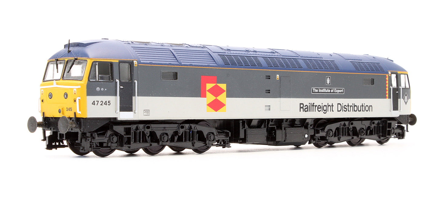 Pre-Owned 4630 Class 47245 'The Institute Of Export' Railfreight Distribution Diesel Locomotive
