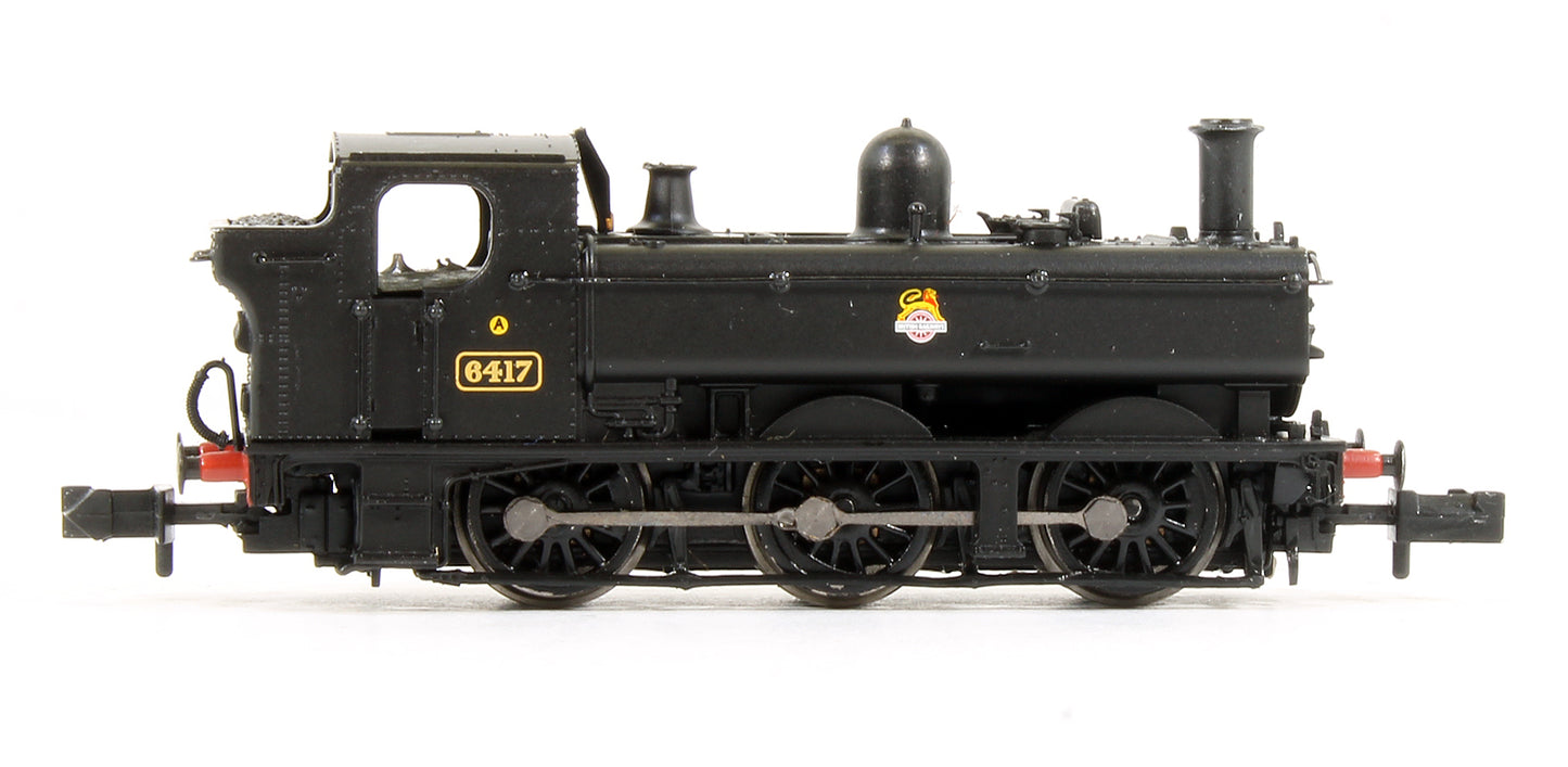 Pre-Owned 371-986 Class 64XX Pannier Tank 6417 BR Black Early Emblem Steam Locomotive - DCC Fitted