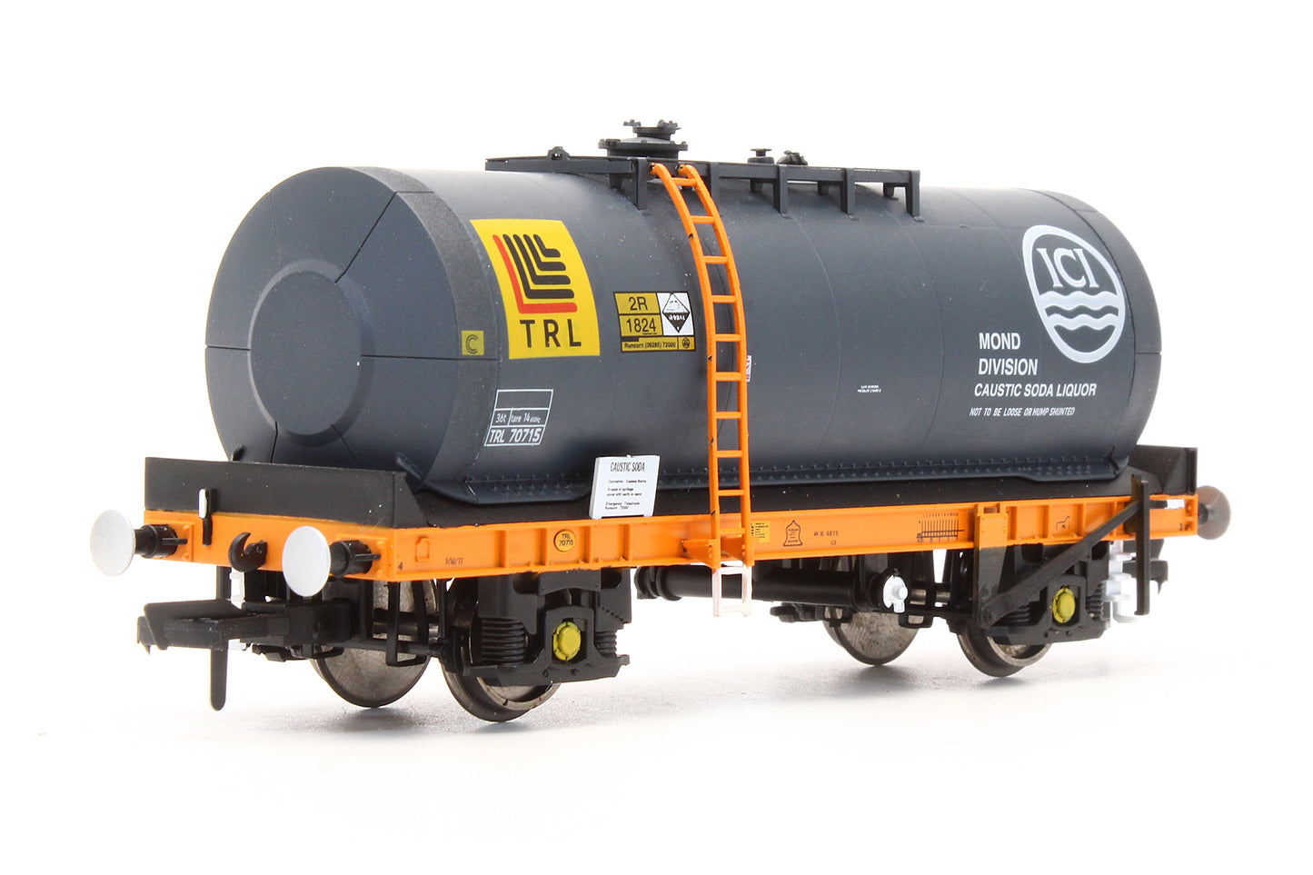 Pre-Owned OO-TUA-006 TUA Caustic Soda / Clay Slurry Tank Wagon ICI TRL 70715