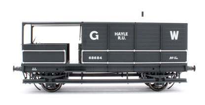 Great Western Toad Brake Van Diagram AA15 Grey 68684