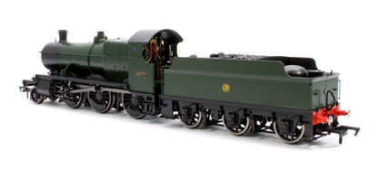 GWR 43xx 2-6-0 Mogul 4377 GWR Shirt Button Steam Locomotive - DCC Fitted