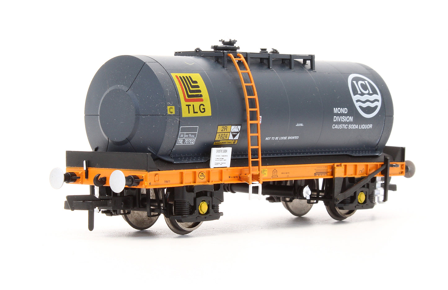 Pre-Owned OO-TUA-002 TUA Caustic Soda / Clay Slurry Tank Wagon ICI TRL 70702