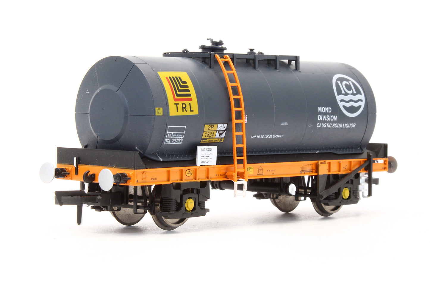 Pre-Owned OO-TUA-003 TUA Caustic Soda / Clay Slurry Tank Wagon ICI TRL 70703