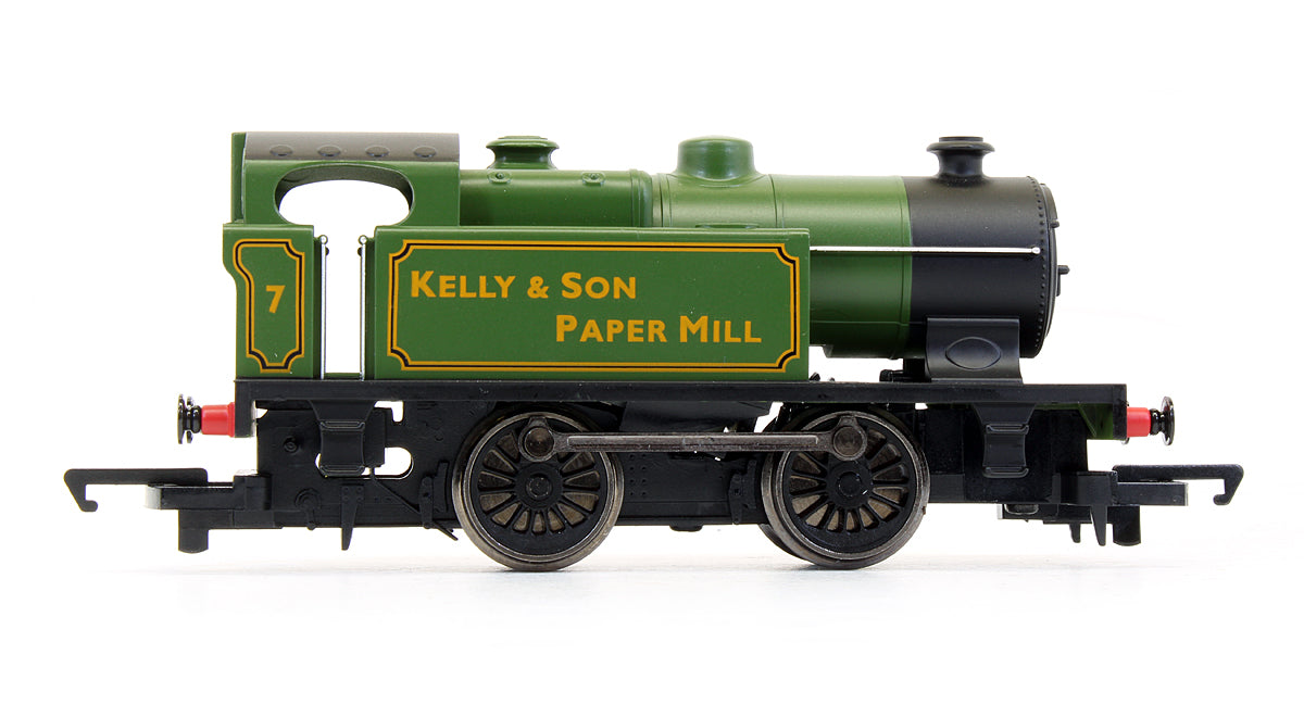 RailRoad 'Kelly & son Paper Mill' No.7 Steam Locomotive