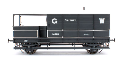 Great Western Toad Brake Van Diagram AA19 Grey 114925