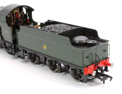 GWR 43xx 2-6-0 Mogul 4377 GWR Shirt Button Steam Locomotive - DCC Fitted