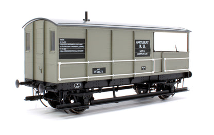 Great Western Toad Brake Van Diagram AA20 Grey W68673