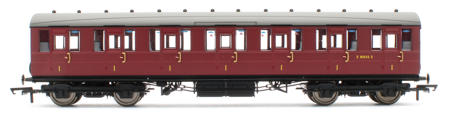 R4519B Pre-Owned BR Gresley Non-Vestibuled Suburban 1st Class Coach 'E81032E'