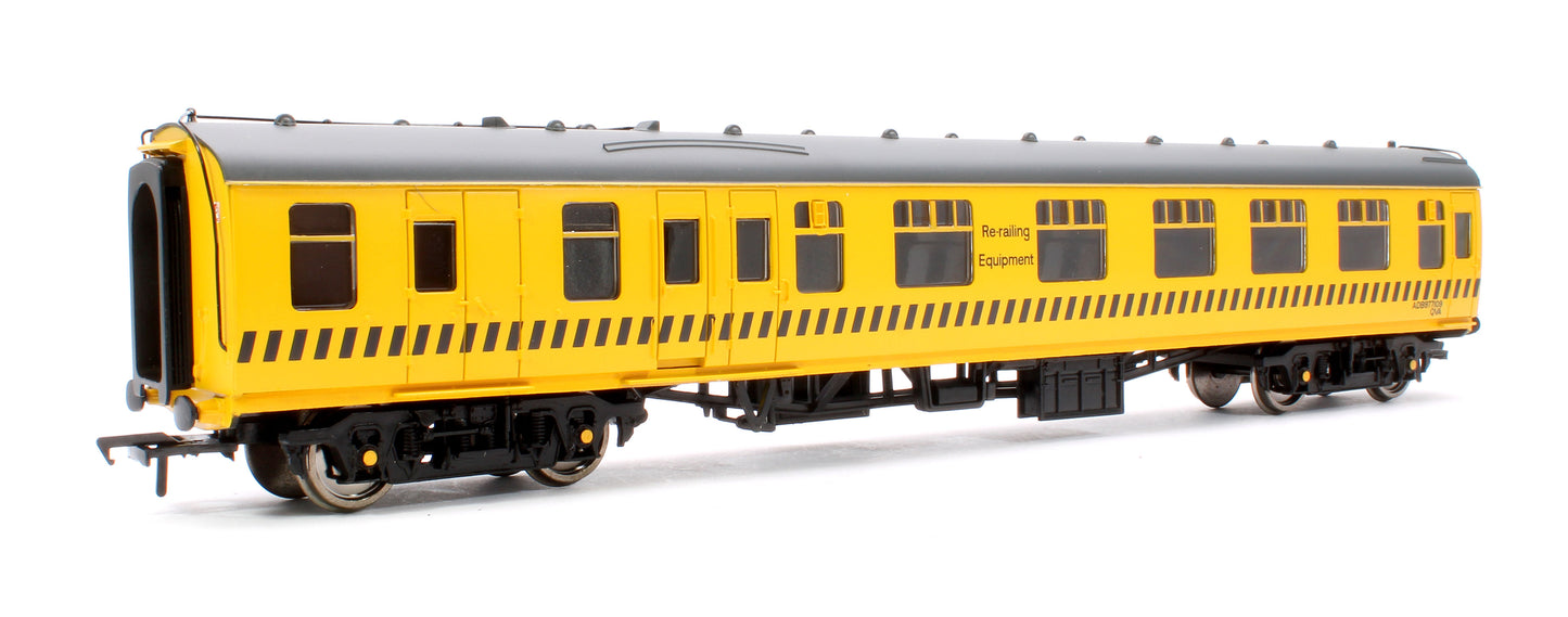 Pre-Owned 39-231 Mk1 BCK Brake Composite Corridor BR Departmental Yellow No.ADB977109 QVA