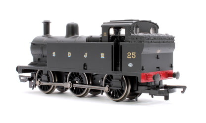 RailRoad Class 3F 'Jinty' 0-6-0 S&DJR Black No. 25 Steam Locomotive