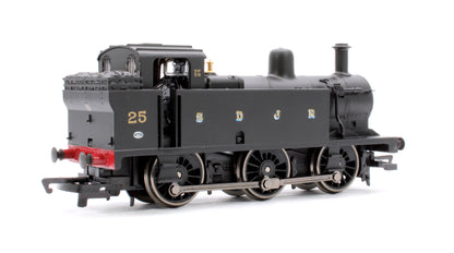 RailRoad Class 3F 'Jinty' 0-6-0 S&DJR Black No. 25 Steam Locomotive