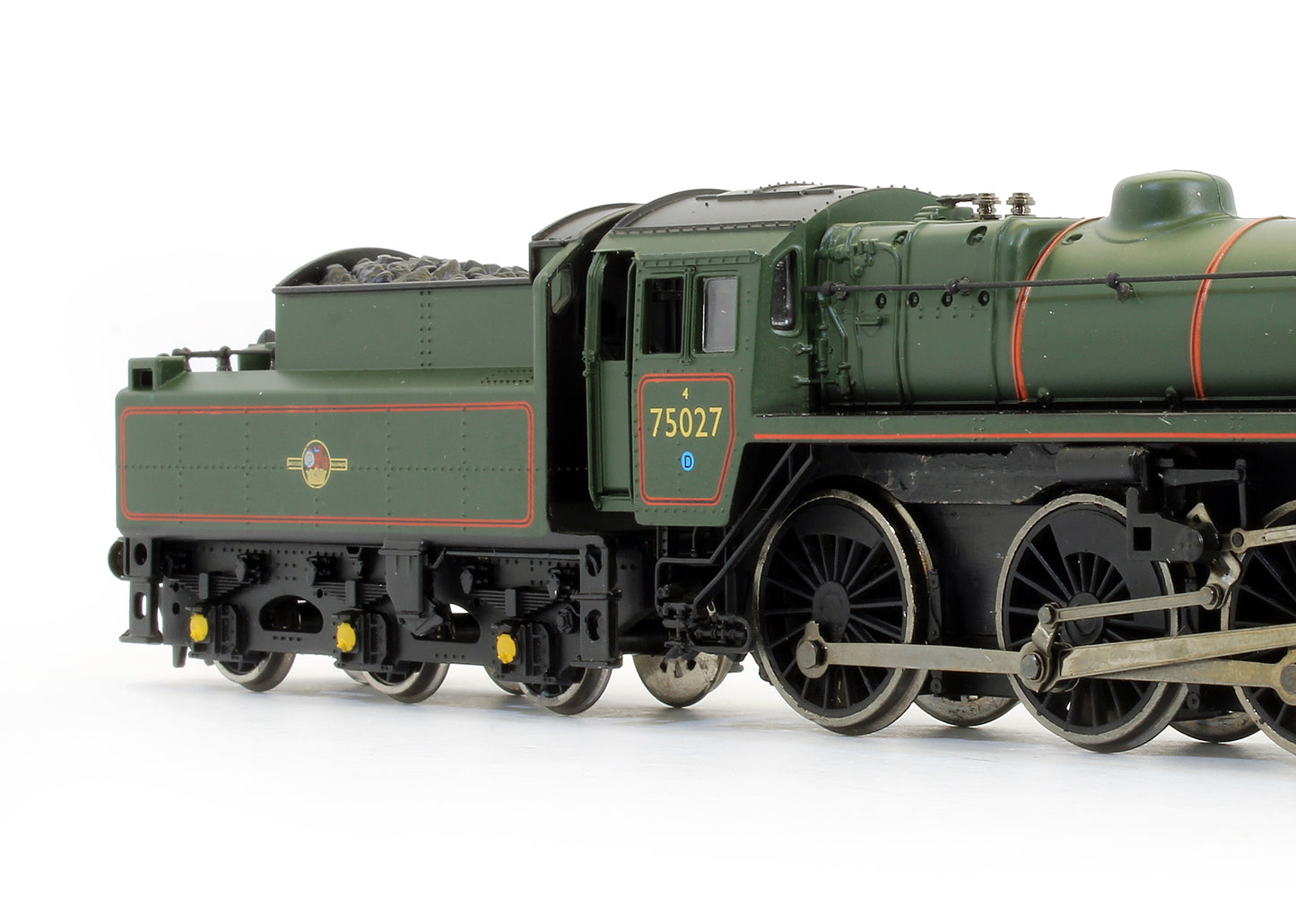 Pre-Owned Standard 4MT 75027 BR Lined Green Late Crest Steam Locomotive