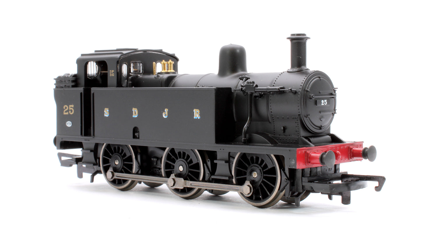 RailRoad Class 3F 'Jinty' 0-6-0 S&DJR Black No. 25 Steam Locomotive